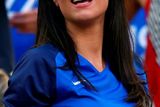 thumbnail: MARSEILLE, FRANCE - JULY 07:  Ludivine Sagna, wife of Bacary Sagna of France is seen in the stand is seen prior to the UEFA EURO semi final match between Germany and France at Stade Velodrome on July 7, 2016 in Marseille, France.  (Photo by Alex Livesey/Getty Images)