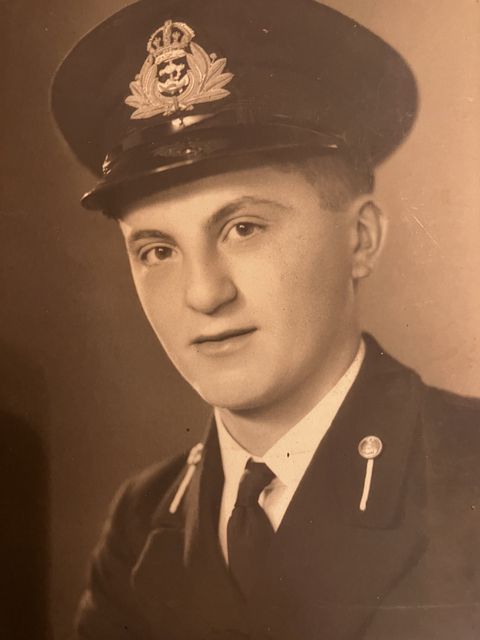 Captain Godsal as a young man (Family handout/PA)