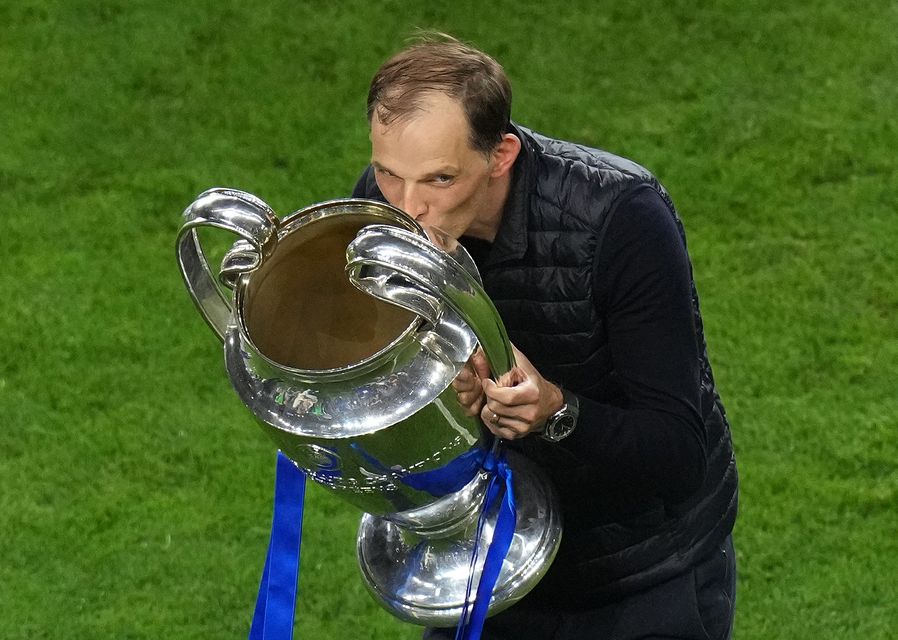 Tuchel led Chelsea to Champions League glory (Adam Davy/PA)