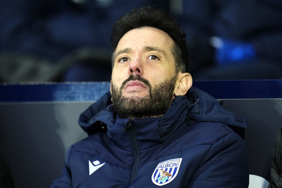 Carlos Corberan has been West Brom boss since October 2022 (Nick Potts/PA)