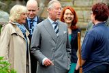 thumbnail: The Prince of Wales and Duchess of Cornwall tour the Gardens talking to workers at Mount Stewart House, in Co Down on the last day of their visit to Northern Ireland.