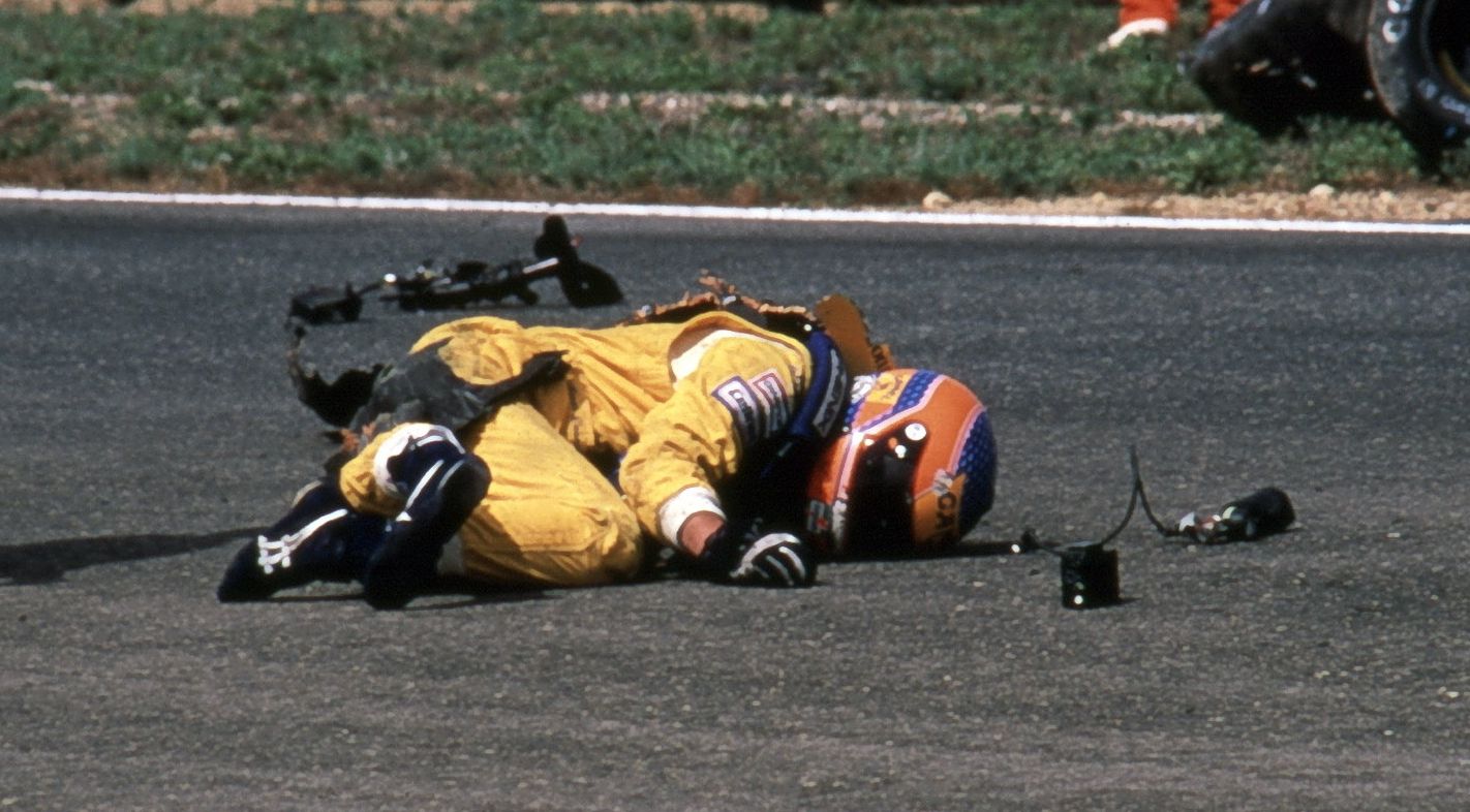 Martin Donnelly ExF1 ace on day medic saved his life as he was