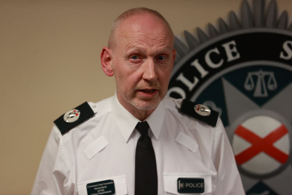 File pic of Assistant Chief Constable Davy Beck. (Liam McBurney/PA)