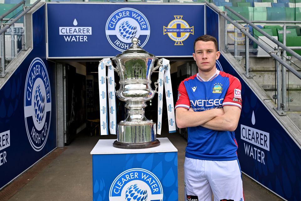 Linfield's Kyle McClean wants the Blues to end their season on a high