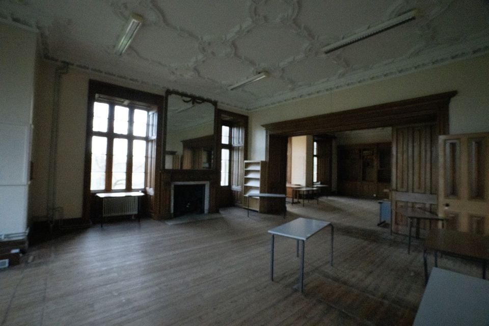 Library, Ramsey Abbey House