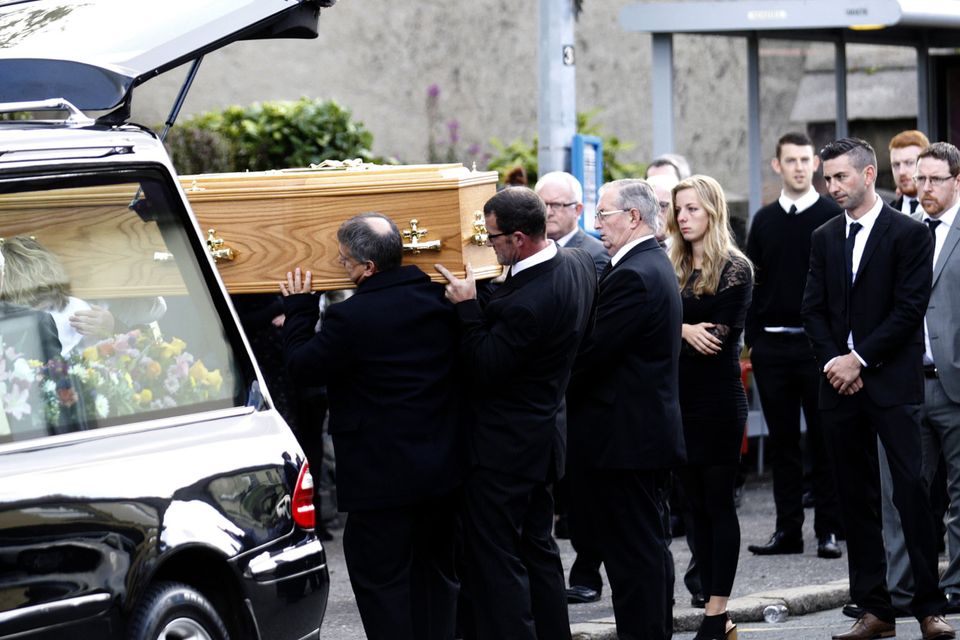 Funeral Held For Mother Of Four Siobhan Crothers Who Died On Holiday