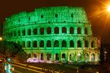 thumbnail: The Colosseum in Rome joins Tourism Ireland’s Global Greening, to celebrate the island of Ireland and St Patrick.