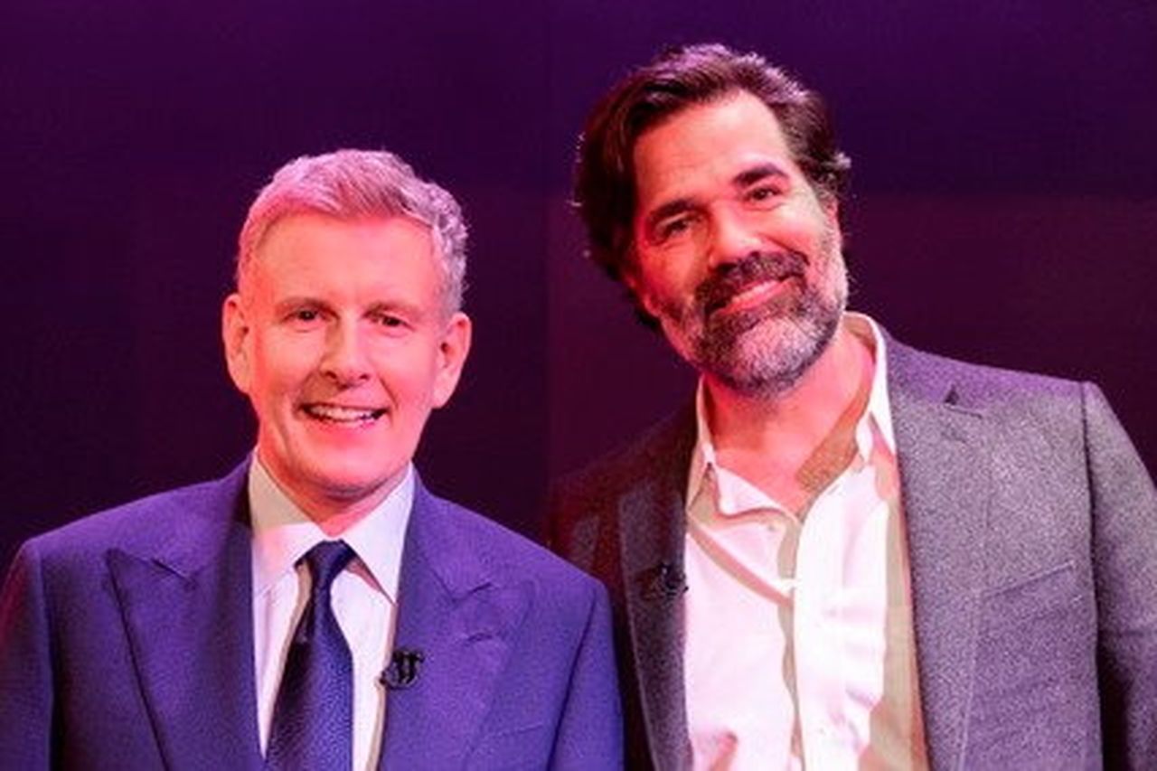 Patrick Kielty discusses grief with Rob Delaney on Late Late Show