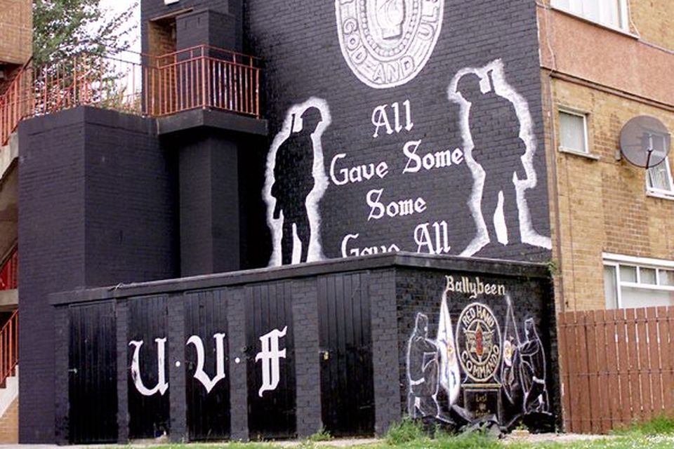 UVF mural at Ballybeen.