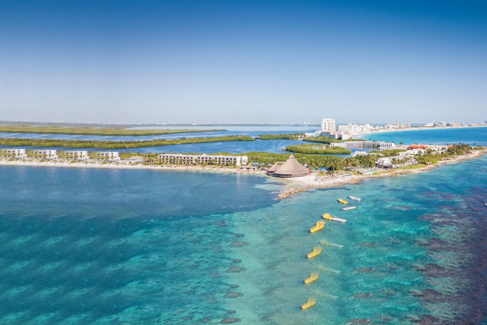Blue seas and stunning white beaches make Club Med Cancun a delight |  