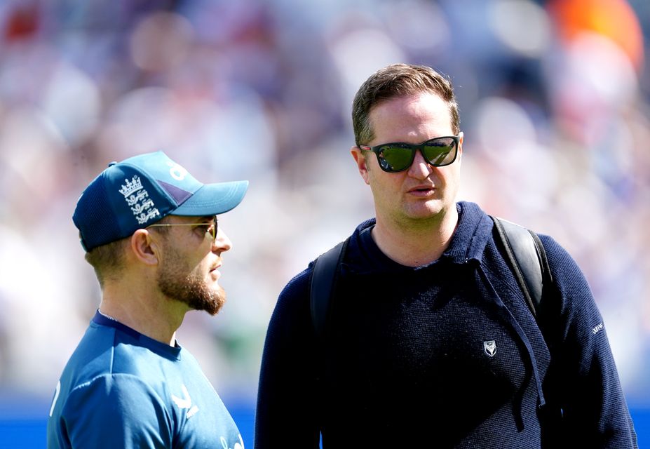 England have by and large separated their coaching staff into Test and white-ball cricket under managing director Rob Key, right (Mike Egerton/PA)