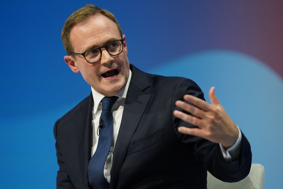 Tom Tugendhat sid he was ‘extremely concerned’ at Robert Jenrick’s remarks (Jacob King/PA)