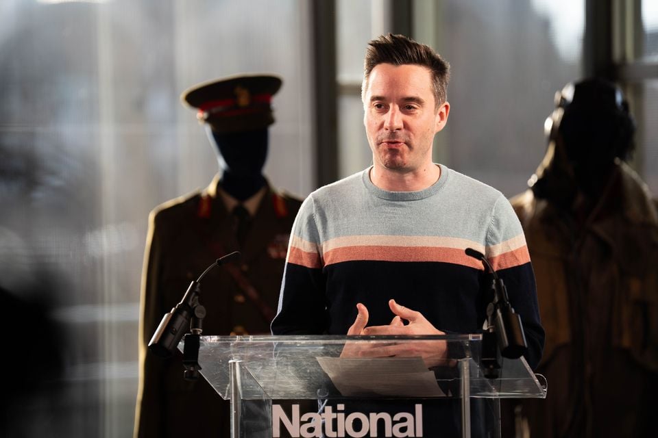 Playwright James Graham said it was important that younger people were educated in what the wartime generation did (James Manning/PA)