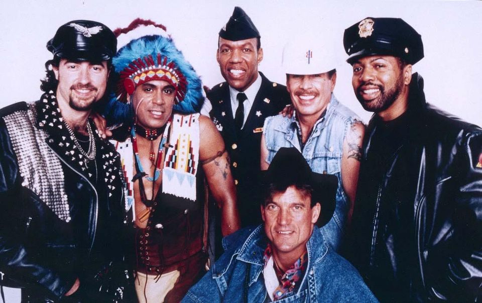 Seventies charts stars Village People (PA)