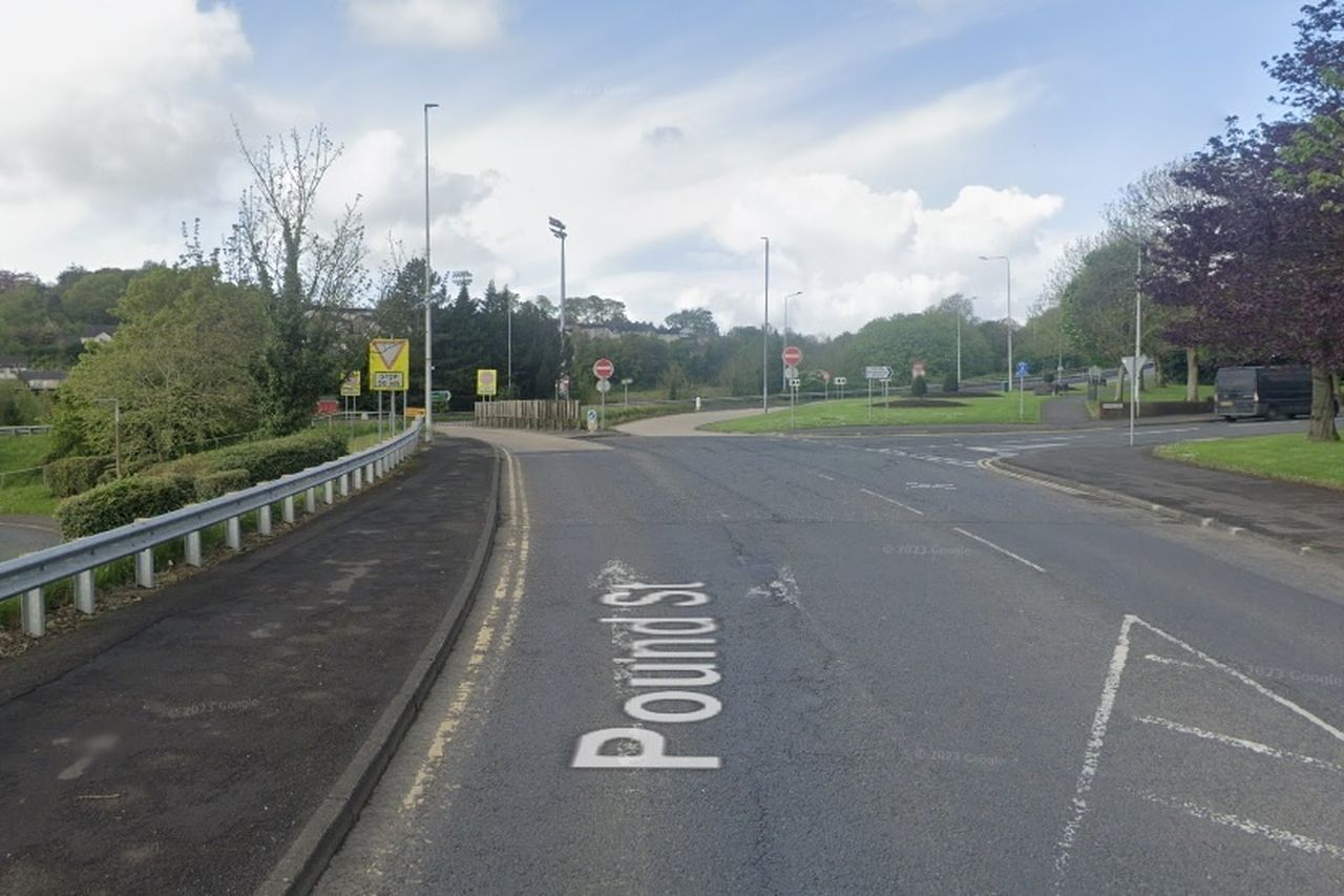 Larne Pound Street Crash Two People In Critical Condition After Co