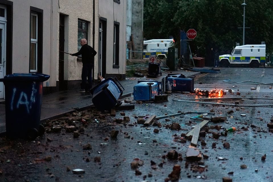 Ballymena riots: Gavin Robinson rejects loyalism claim while residents urged to leave homes ahead of planned protest | BelfastTelegraph.co.uk