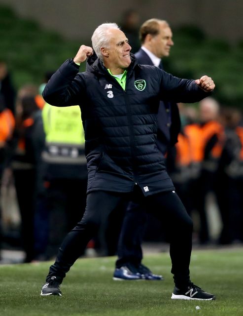 Mick McCarthy is the last manager to guide the Republic of Ireland to back-to-back competitive victories (Niall Carson/PA)