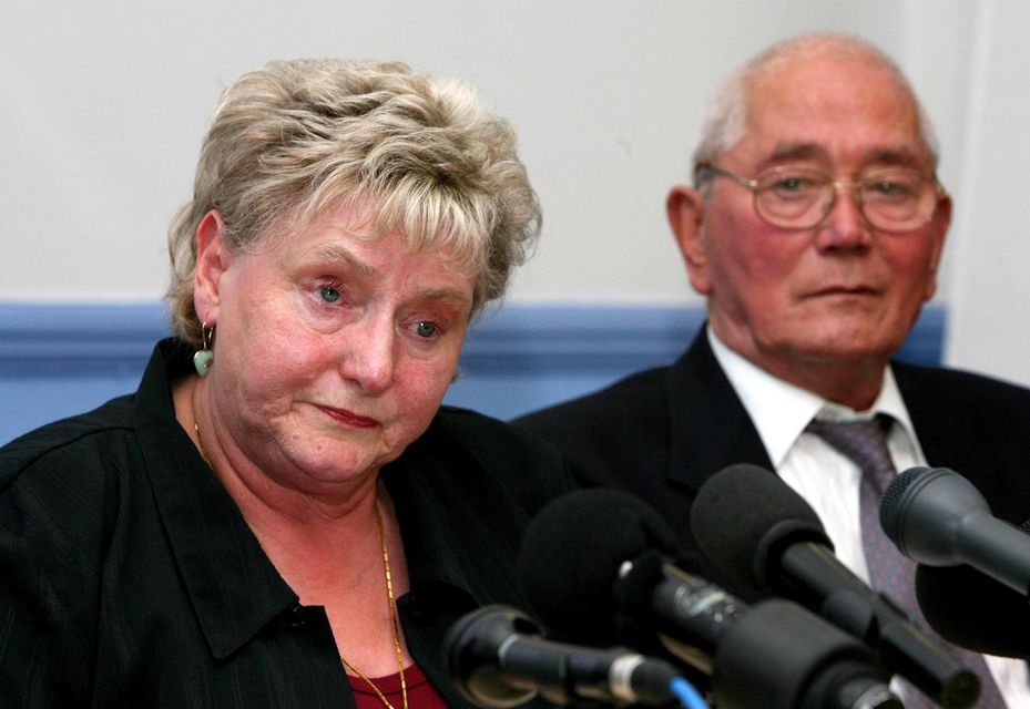 Ann Ming, mother of murdered Julie Hogg, and her husband Charlie, campaigned to have the 800-year-old double jeopardy laws changed (Lewis Whyld/PA)