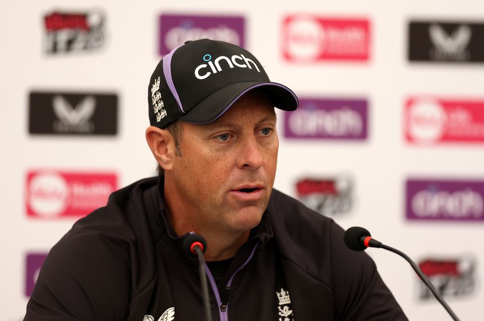 Marcus Trescothick is England’s interim white-ball head coach (Steven Paston/PA)