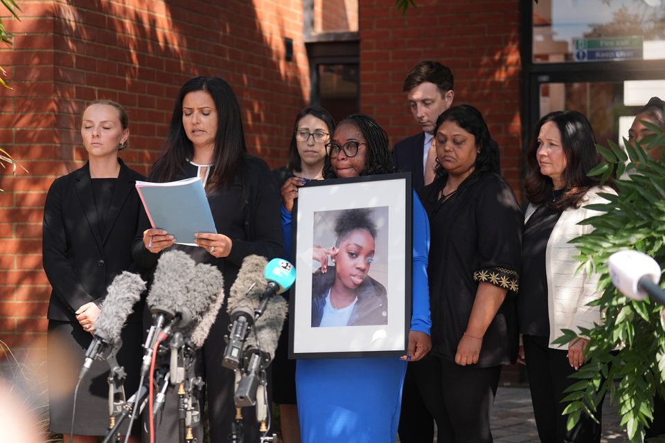 An inquest into the death of Hannah Jacobs concluded on Friday (Yui Mok/PA)