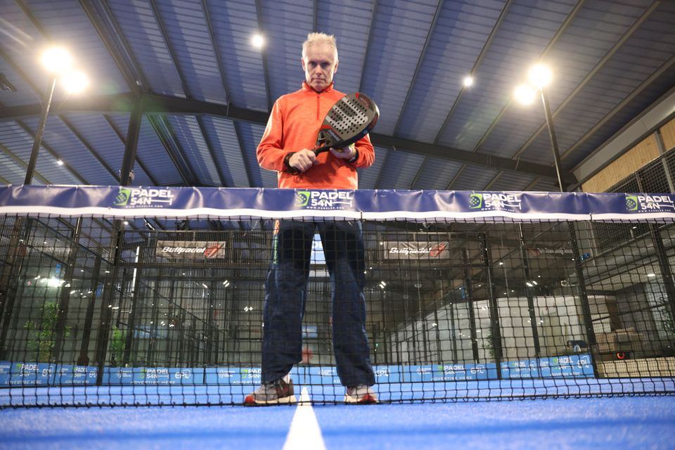 David Williams at Padel 54. Photo: Peter Morrison