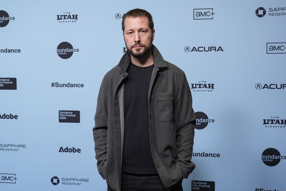 Mstyslav Chernov attends the premiere of 2000 Meters To Andriivka during the Sundance Film Festival at The Ray Theatre in Park City, Utah (Chris Pizzello/AP)