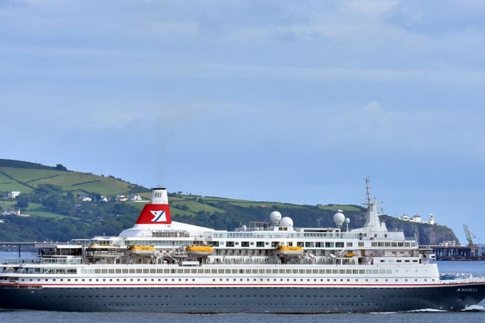 The Fred Olsen liner, Boudicca arriving in Belfast on a previous visit. [Picture: Belfast Harbour]