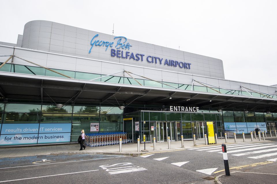 George Best Belfast City Airport said operations had not been directly affected (Liam McBurney/PA)