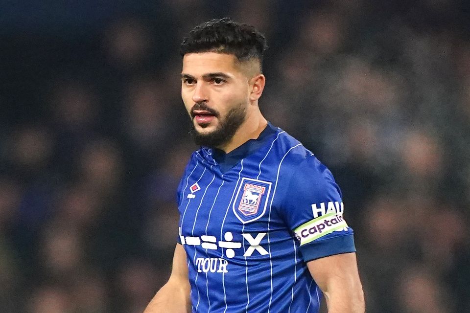 Ipswich’s Sam Morsy wore a standard captain’s armband again on Tuesday (Zac Goodwin/PA)