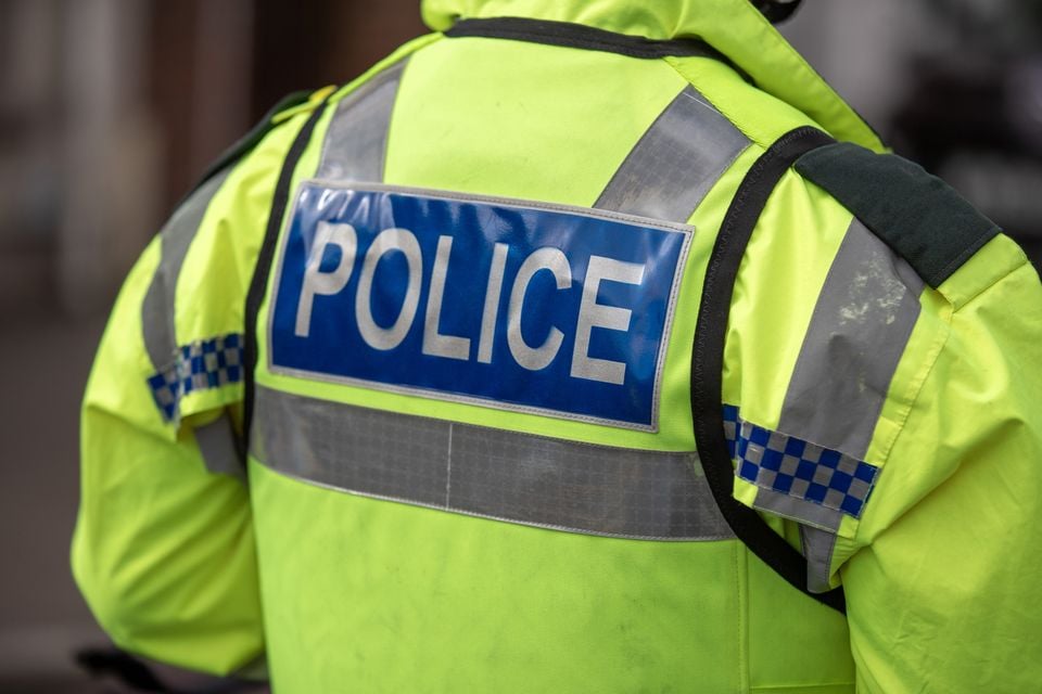 The aggravated burglary happened in Newcastle in the early hours of Sunday.