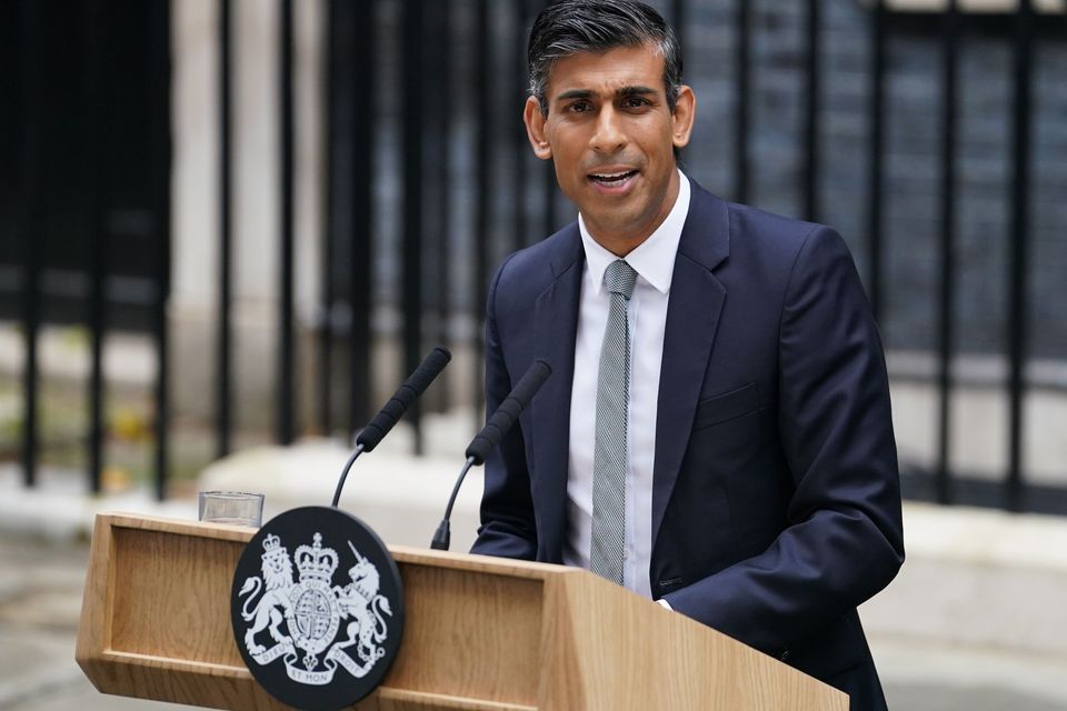 Rishi Sunak’s First Speech As Prime Minister In Full | BelfastTelegraph ...