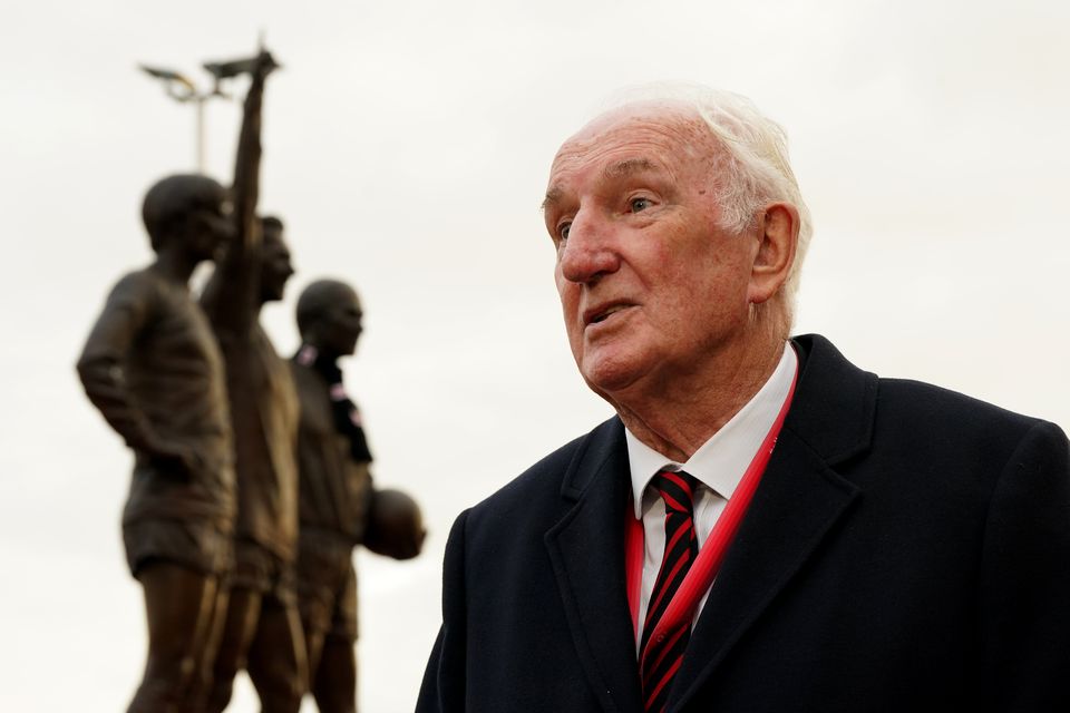 Former Manchester United goalkeeper Alex Stepney (Nick Potts/PA)