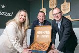 thumbnail: 999 HERO: (l-r) Four Star Pizza Director of Operations Ciara Kellett, CEO Colin Hughes and Director of Marketing Sean Scott are calling on the Northern Ireland public to nominate members of the emergency services that they feel have gone above and beyond the call of duty in their job. The ‘call to action’ comes on the back of the pizza chain’s sponsorship of the prestigious 999 Hero award at this year's Spirit of Northern Ireland Awards, an annual event that honours inspirational people from across Northern Ireland.  To nominate a member of the emergency services for the 999 Hero Award, sponsored by Four Star Pizza, send an email to  spiritofniawards@sundaylife.co.uk, providing some information on the person(s) they are nominating and why they deserve to win. Closing date for nominations is Sunday May 12, 2024.
