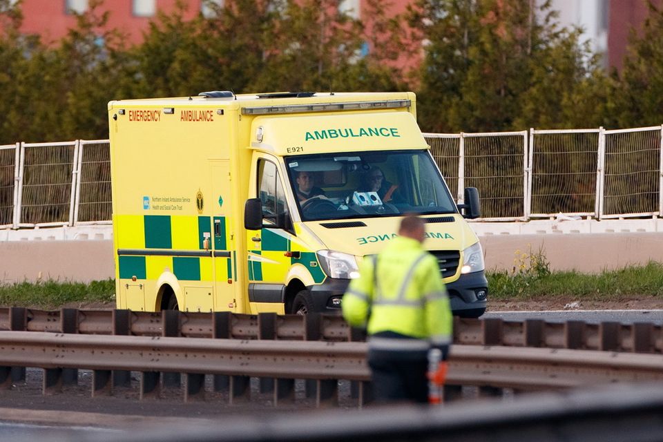 Northern Ireland traffic alerts Westlink closed in both