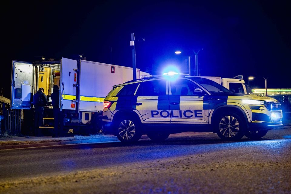 Bomb disposal teams at the scene of an alert on the A55 in Belfast on February 13th 2025 (Photo by Belfast Telegraph)
