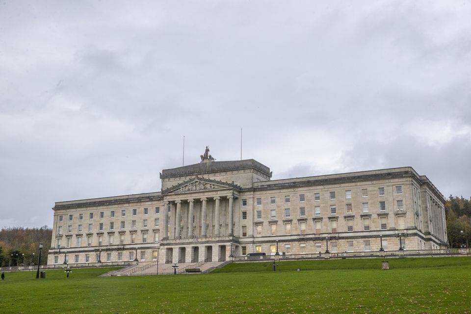 The vote is taking place at the NI Assembly (Liam McBurney/PA)