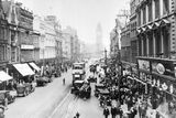 thumbnail: Belfast : High Street, looking down at the Albert Clock.  1932