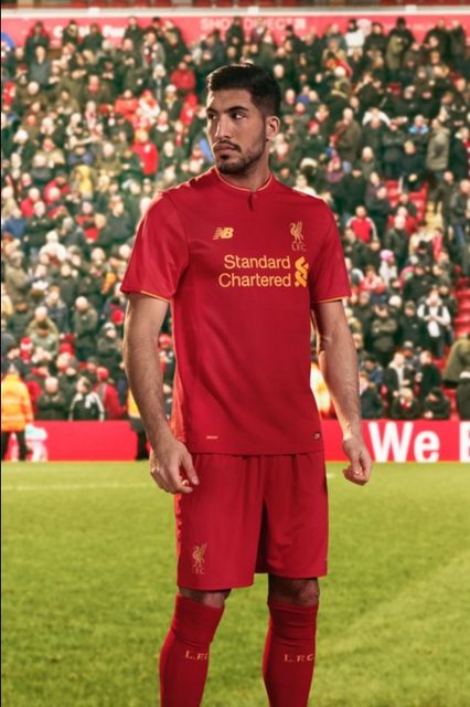 New Balance Liverpool Authentic Home Jersey 2017-18 - Soccer Master