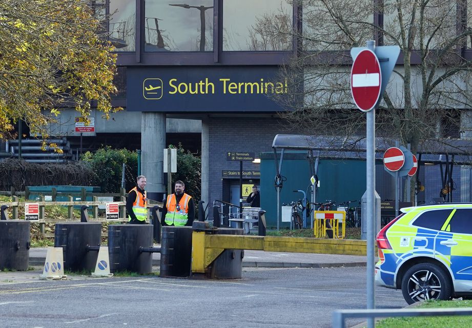 The south terminal at Gatwick airport (Gareth Fuller/PA)