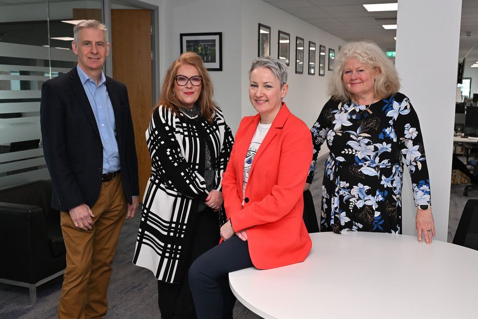 From left, Barry Quinn, Riki Neill, Grainne Moody and Michelle Shirlow