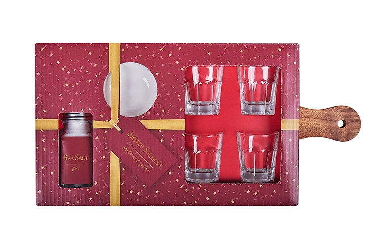 Cocktail Shot Glasses & Board, £12, Tesco