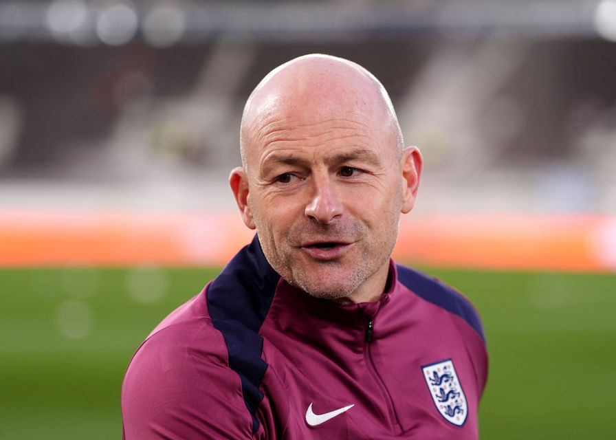 England interim manager Lee Carsley chose not to sing the national anthem (Bradley Collyer/PA)