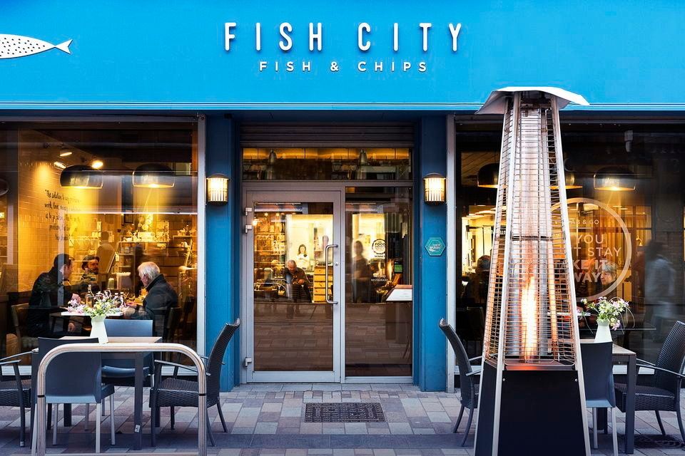 Fish City in Belfast city centre