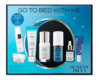 Sunday Riley Go to Bed with Me Complete Evening Routine (Worth £156.00) £76