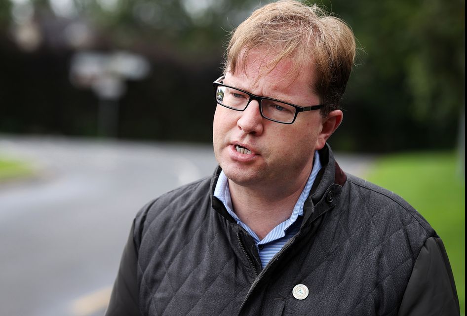 Junior transport minister James Lawless. Photo: Steve Humphreys