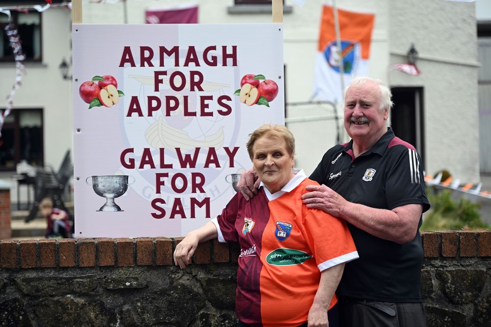 Armagh native Kathy Higgins who lives in Dunmore, Co Galway, with her husband Bernard. Photo: Ray Ryan