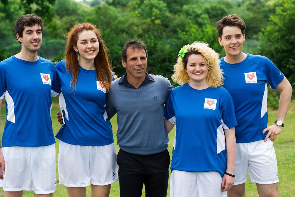 Chelsea legend Zola goes through shirts from his incredible career