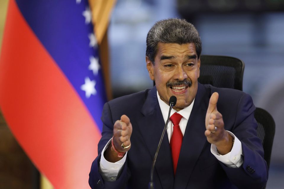 Venezuelan President Nicolas Maduro (Cristian Hernandez/AP)