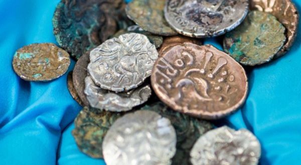 Roman coins hoard found in cave