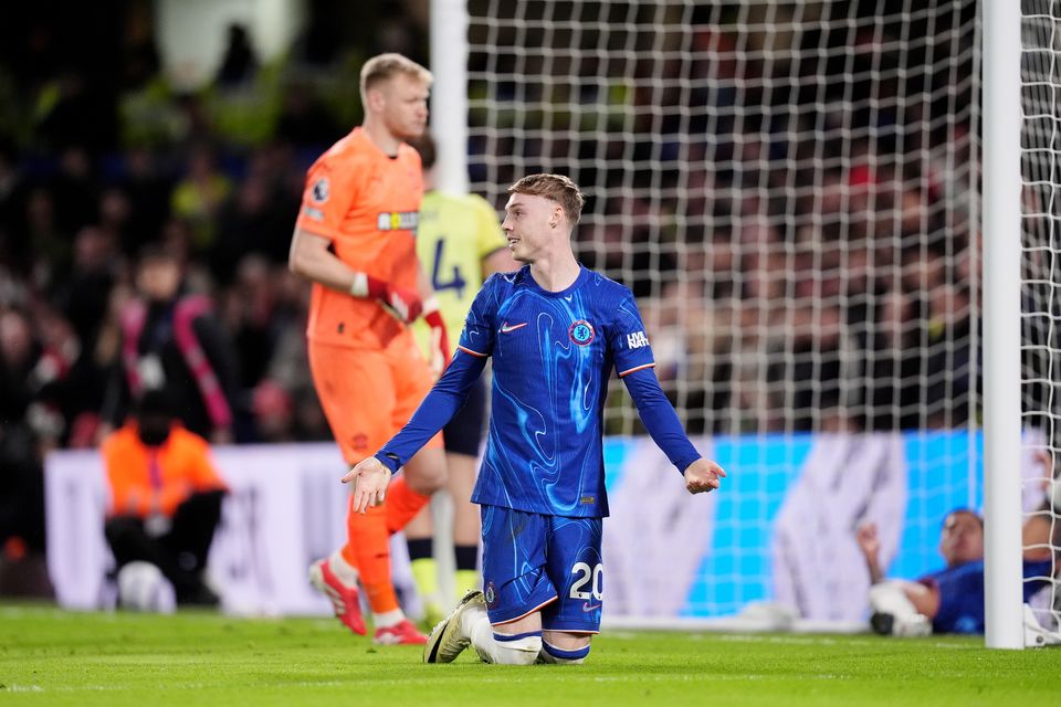 Cole Palmer was unable to end his goal drought (John Walton/PA)